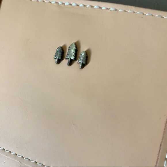 Portland LEATHER square woven leather CHARLOTTE CROSSBODY BAG - Picture 4 of 12